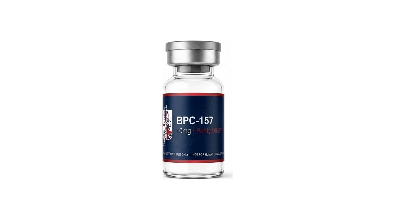 BPC-157 10 mg lyophilized research peptide vial