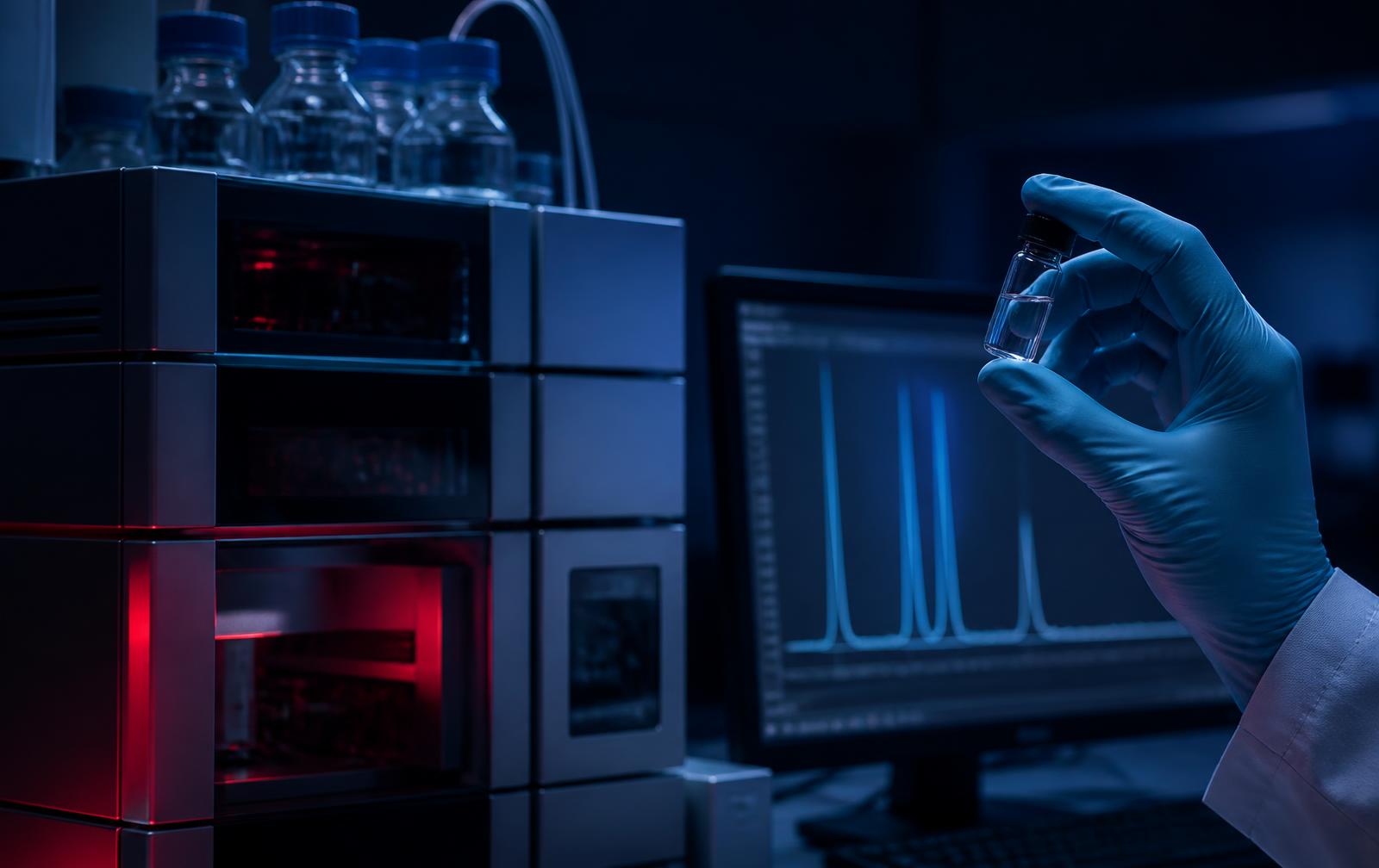 Quality control analysis at the UK Peptide laboratory